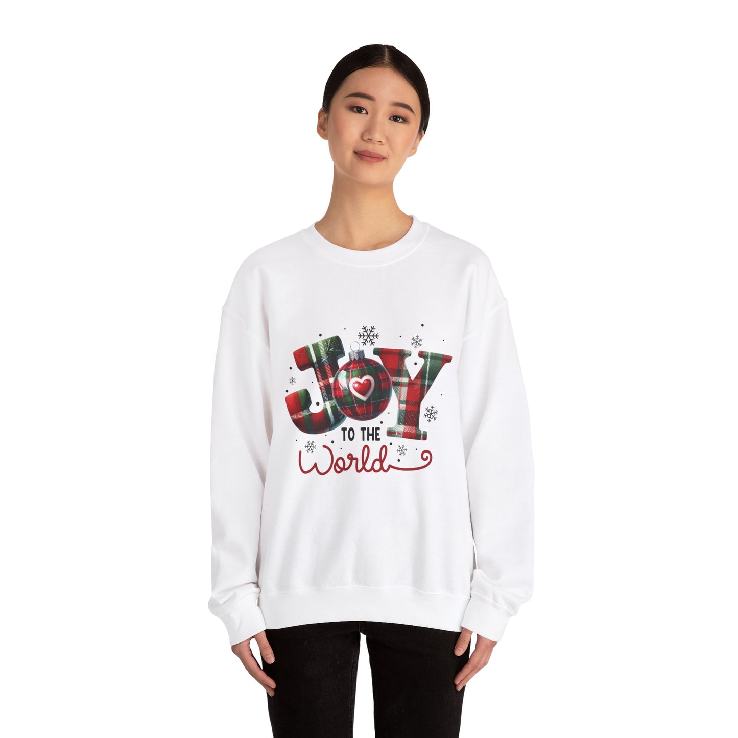 Joy to the World Christmas Crewneck Sweatshirt