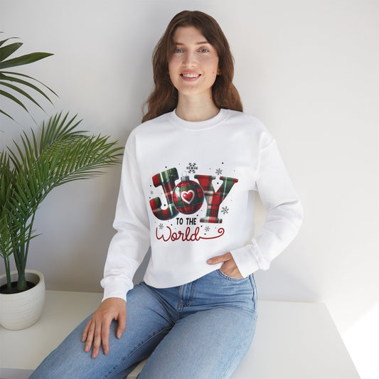 Joy to the World Christmas Crewneck Sweatshirt