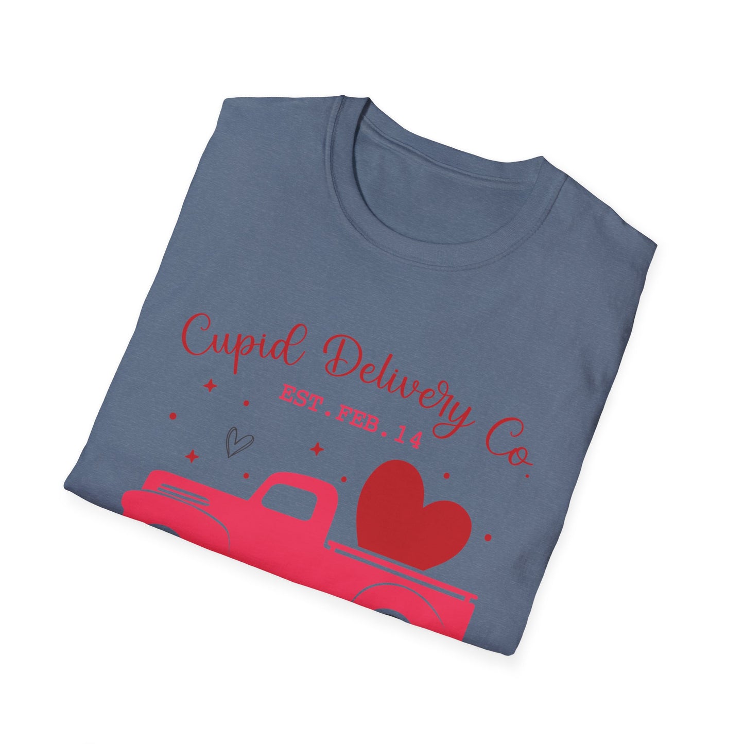 Cupid’s Delivery Service Unisex Valentine’s Day T-Shirt