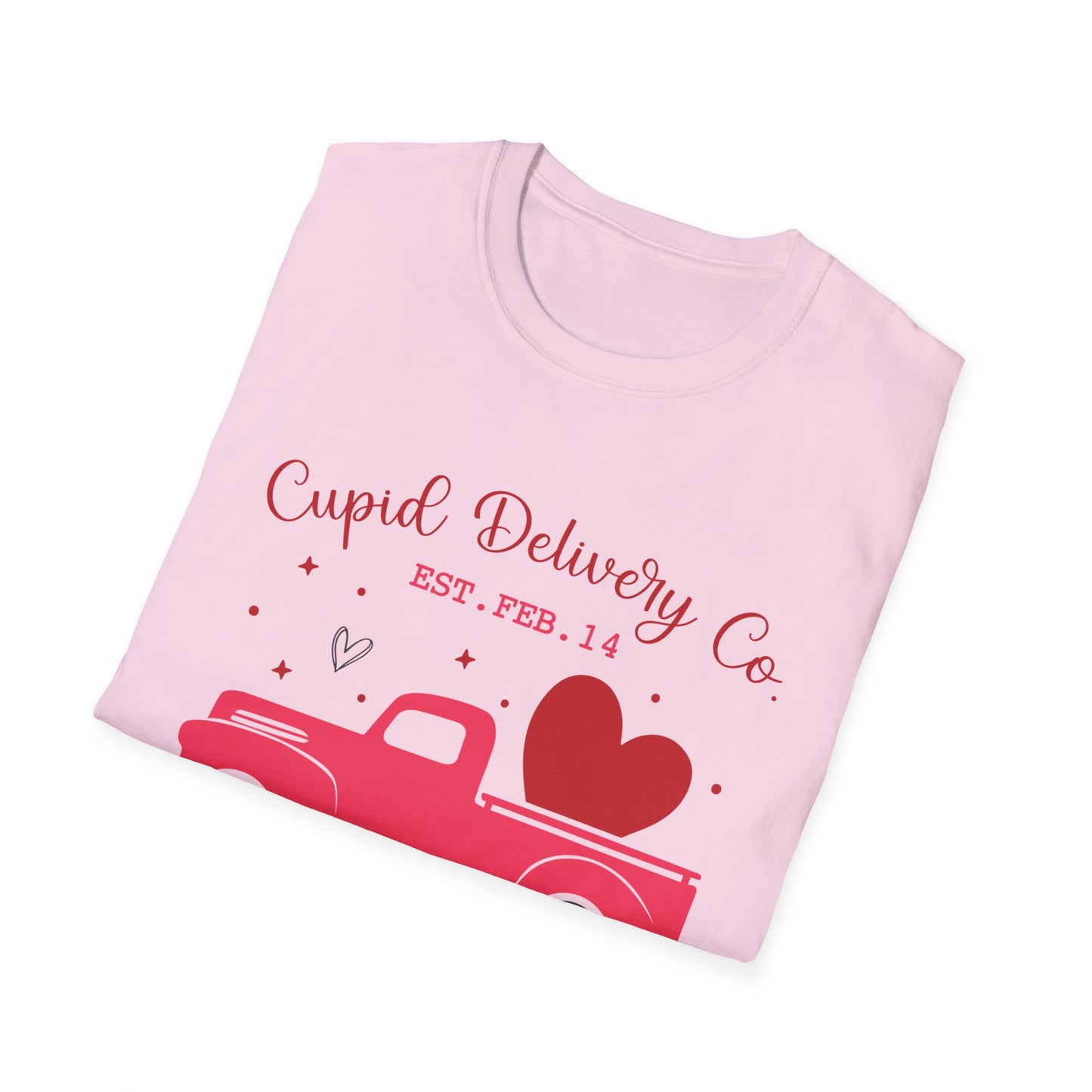 Cupid’s Delivery Service Unisex Valentine’s Day T-Shirt