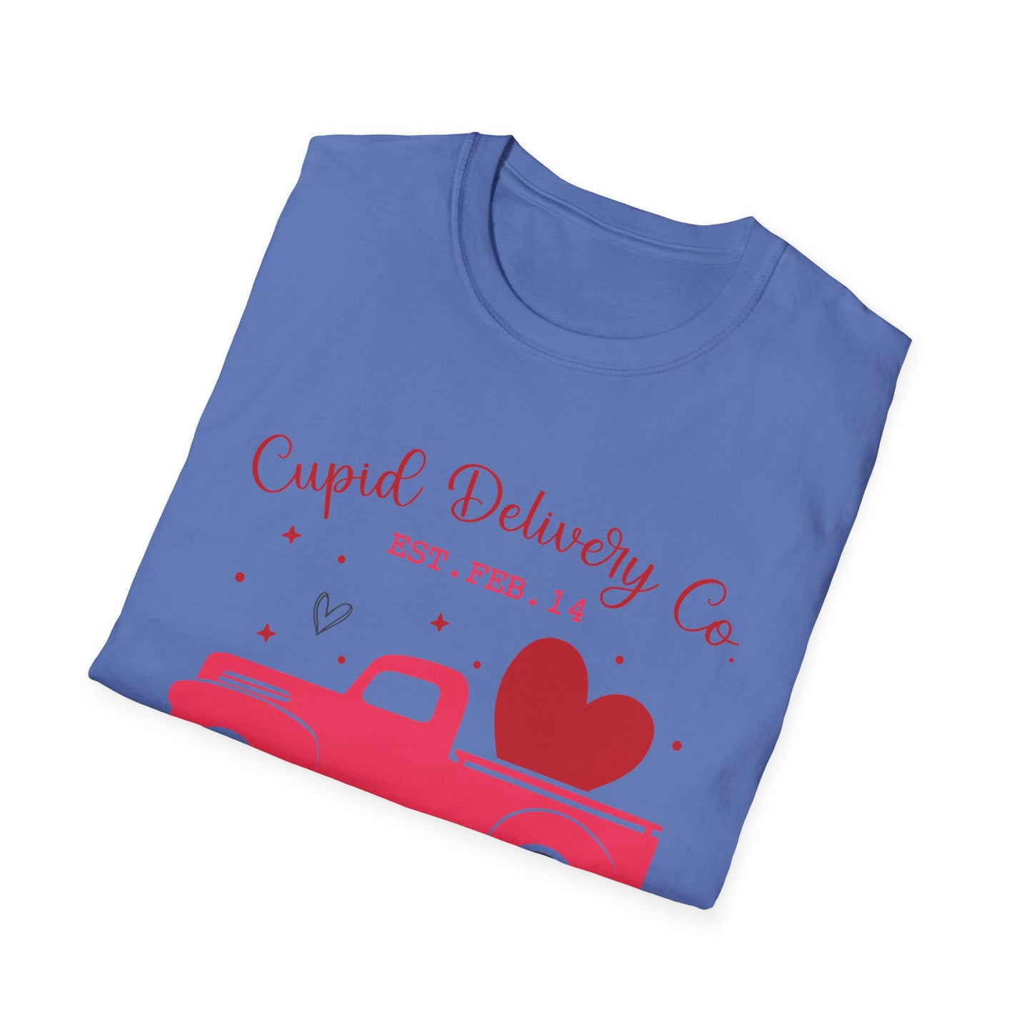 Cupid’s Delivery Service Unisex Valentine’s Day T-Shirt