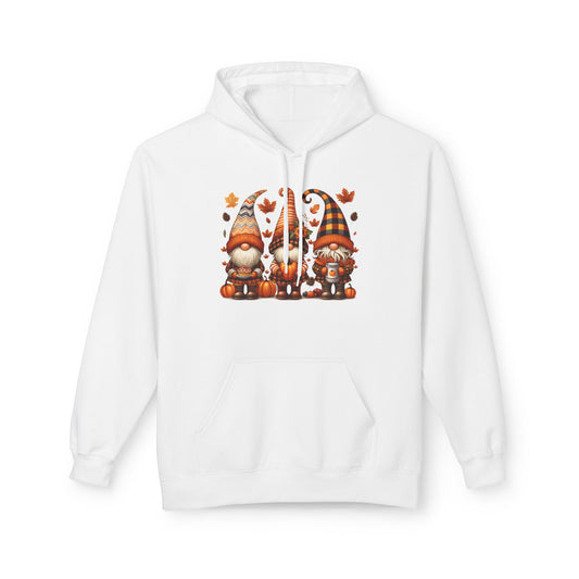 Cozy Fall Gnomes Midweight Softstyle Fleece Hoodie