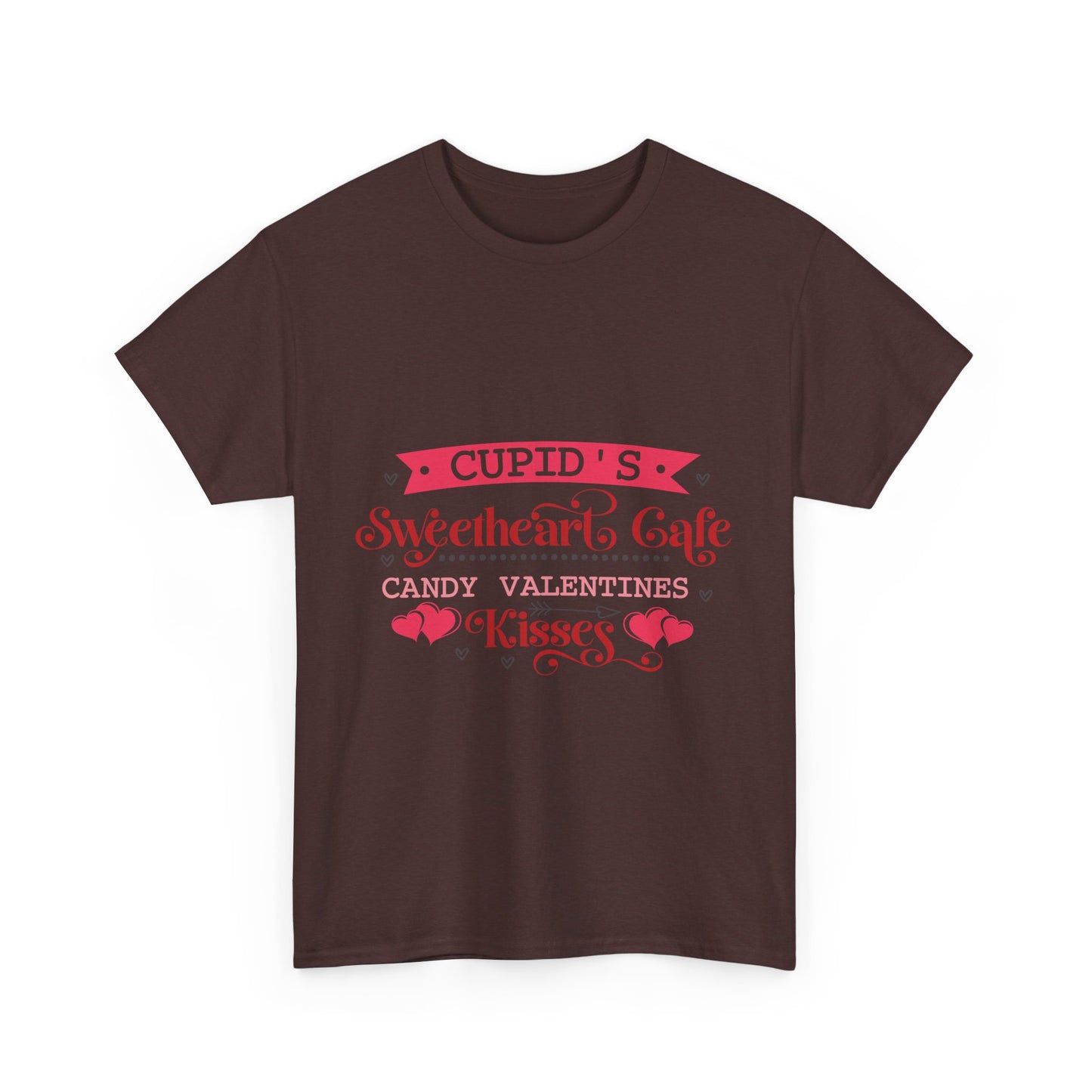 Cupid's Sweetheart Cafe Unisex Valentine's Day T-Shirt