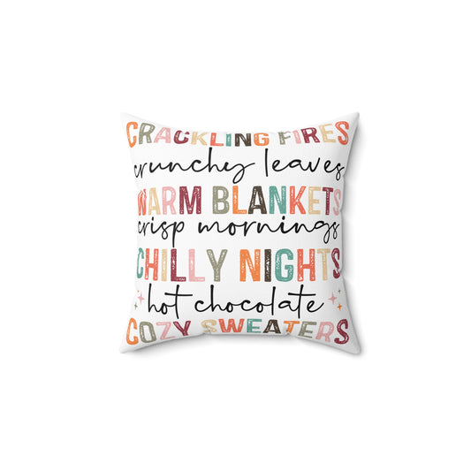 Fall Quotes Pillow