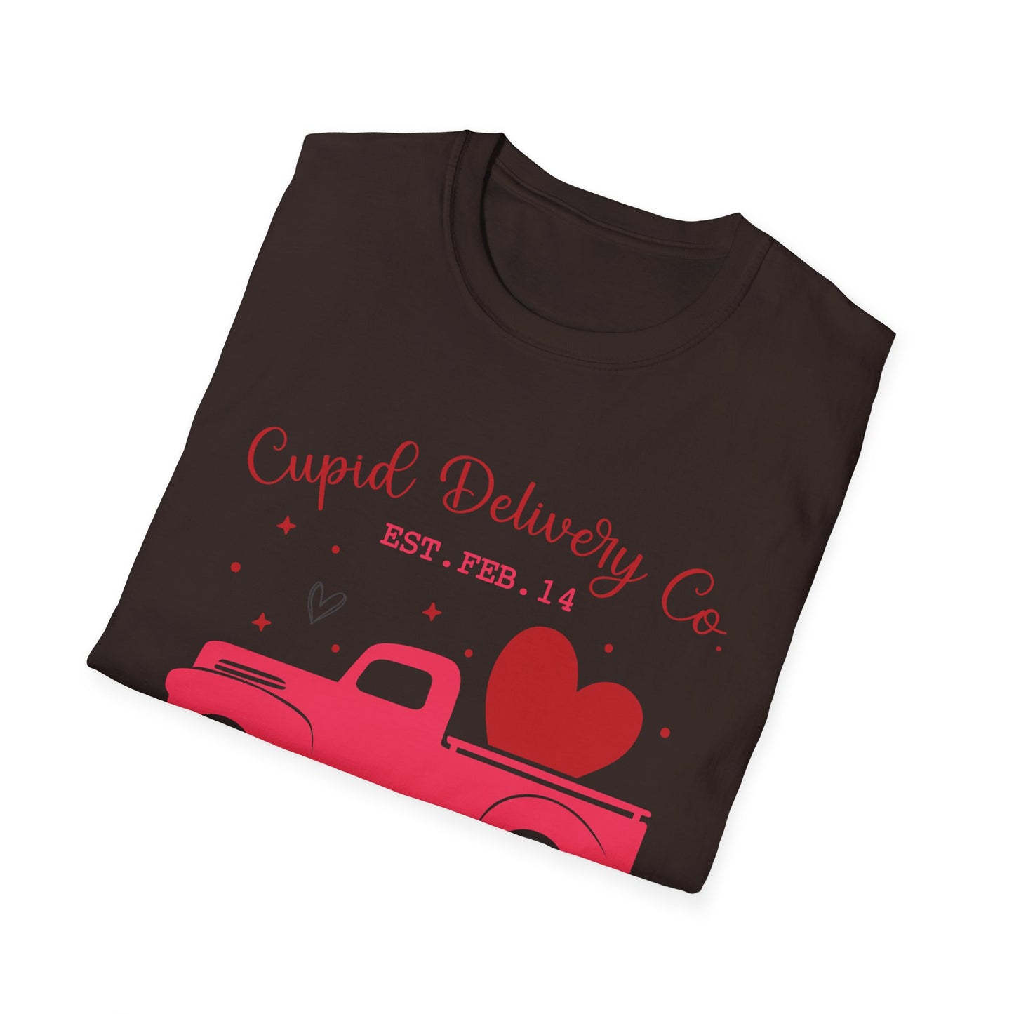 Cupid’s Delivery Service Unisex Valentine’s Day T-Shirt