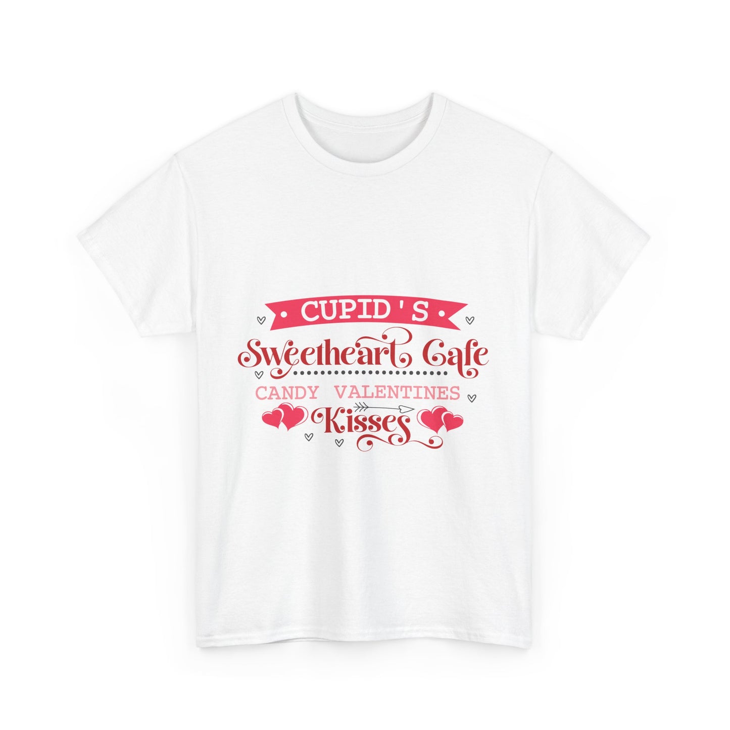 Cupid's Sweetheart Cafe Unisex Valentine's Day T-Shirt