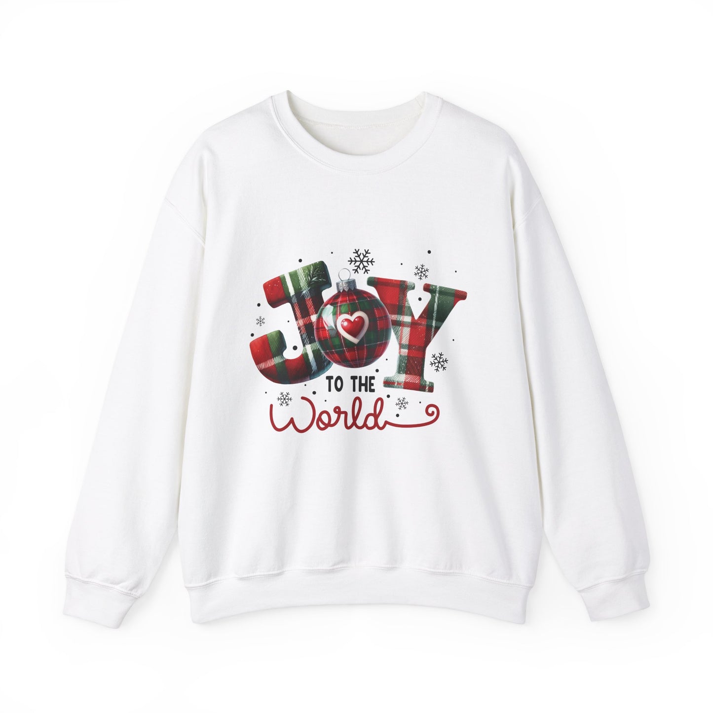 Joy to the World Christmas Crewneck Sweatshirt