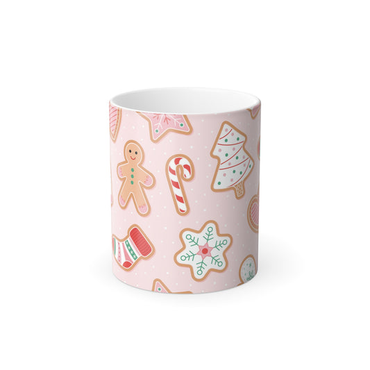 Christmas spirit color changing mug