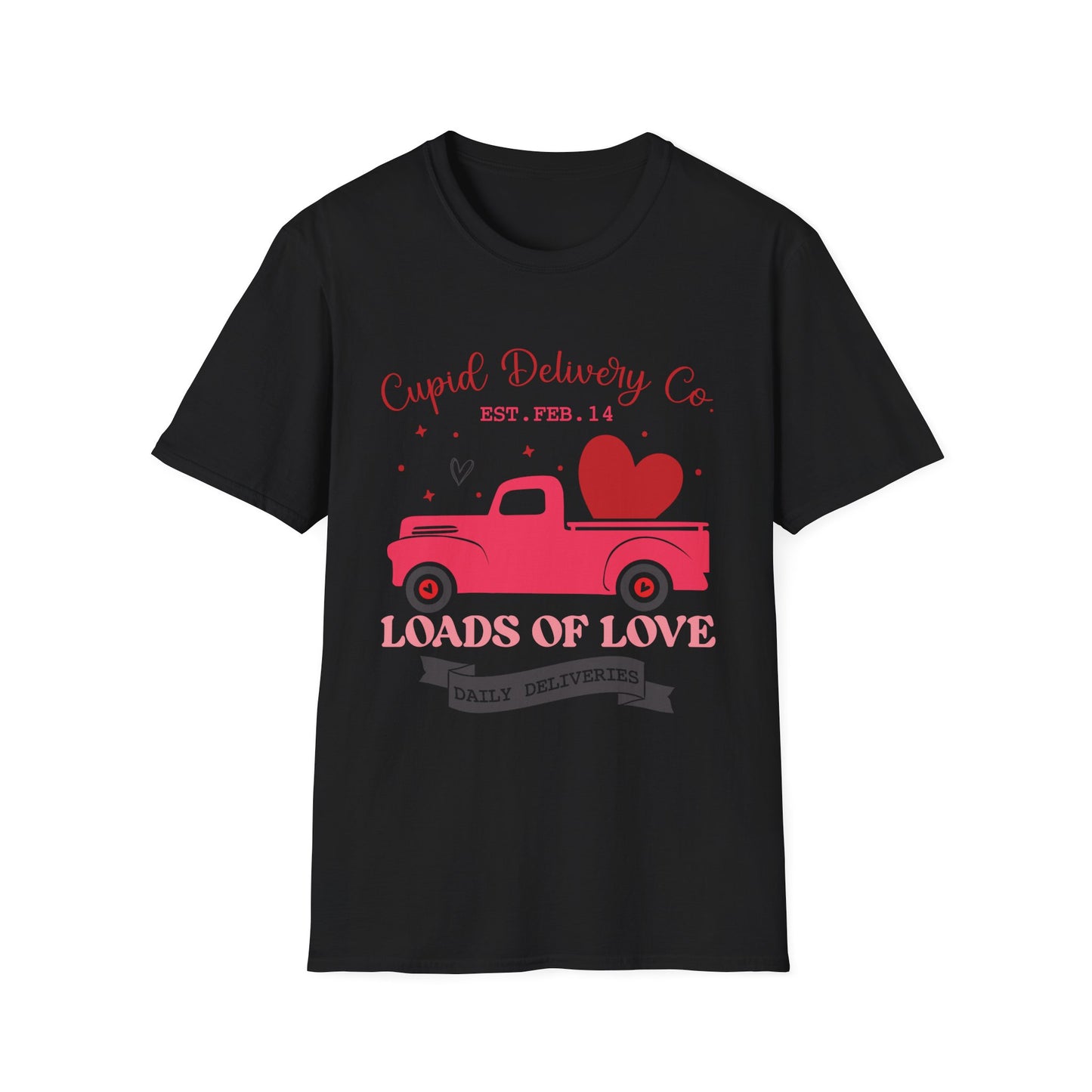 Cupid’s Delivery Service Unisex Valentine’s Day T-Shirt