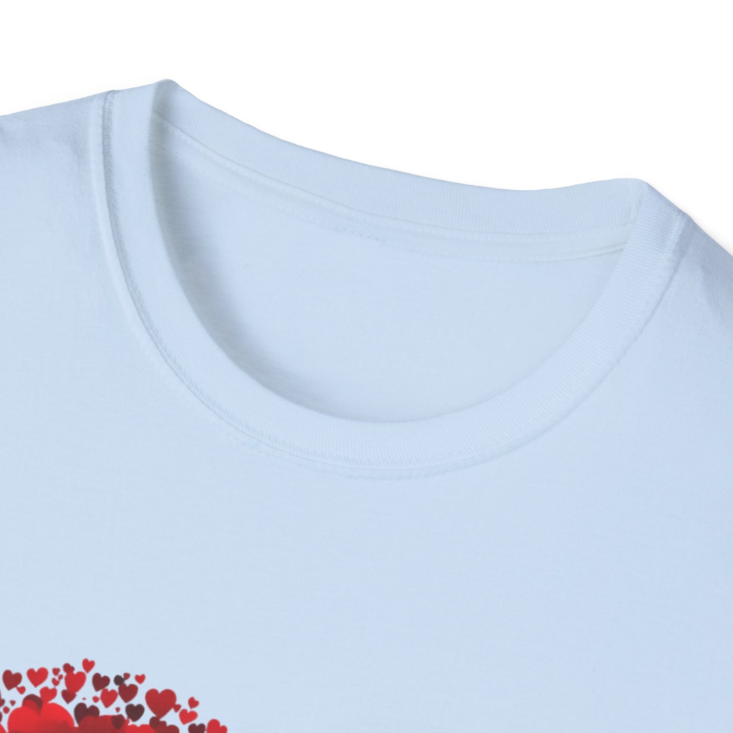 "Love Blossoms Valentine's Day T-Shirt – Heart Tree Design"