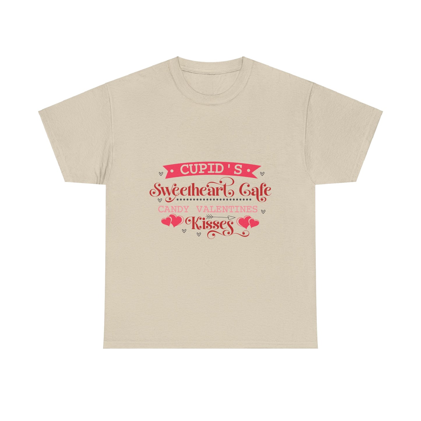 Cupid's Sweetheart Cafe Unisex Valentine's Day T-Shirt