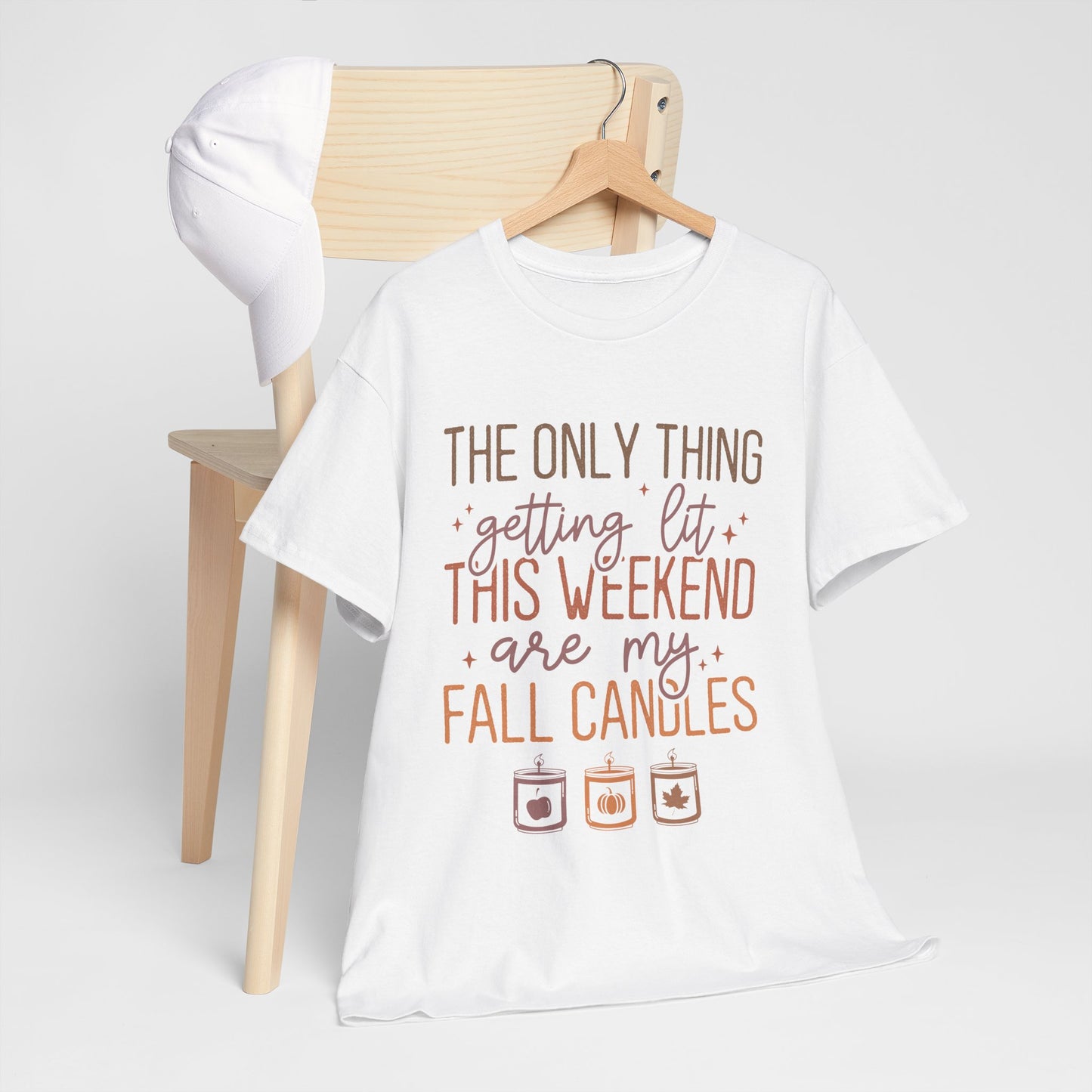 Cozy Vibes Only: Fall-Inspired Unisex Cotton Tee