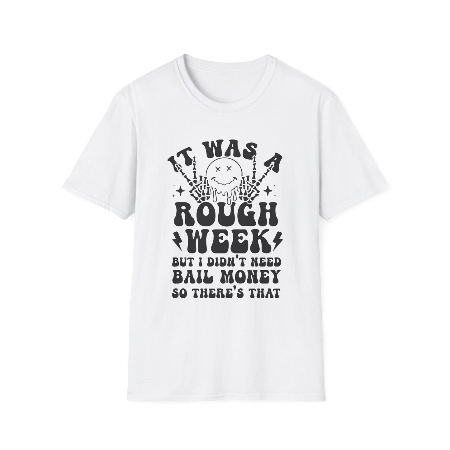 Rough Week Survival Sarcastic Tee – Funny and Relatable