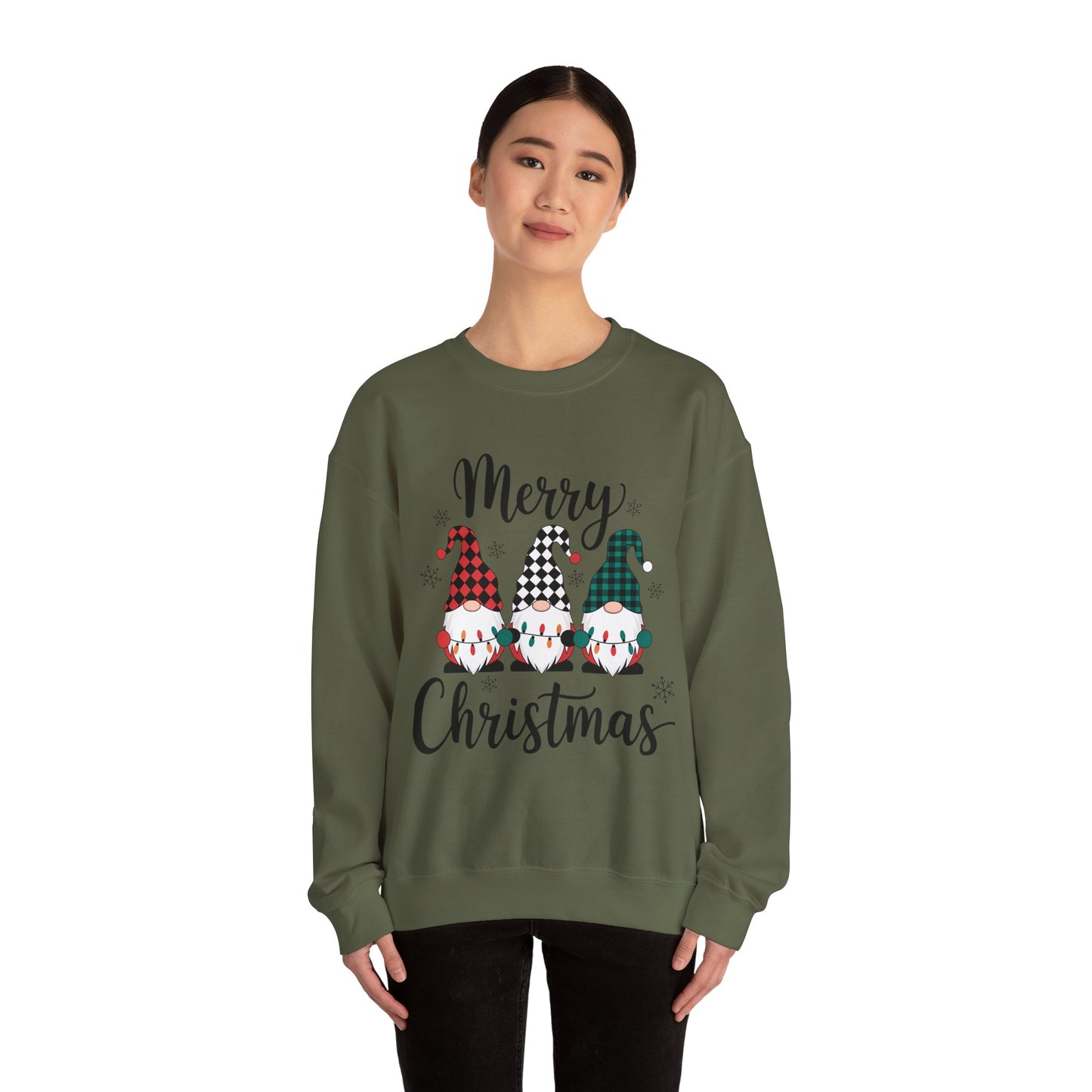 Merry Christmas Gnome Sweatshirt – Festive Holiday Vibes