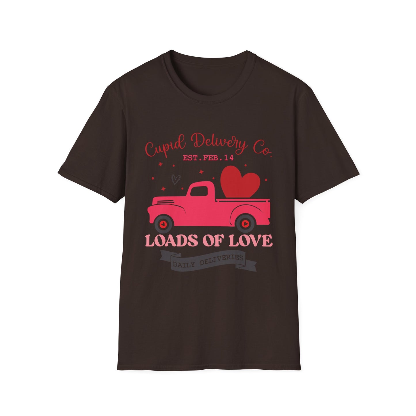 Cupid’s Delivery Service Unisex Valentine’s Day T-Shirt