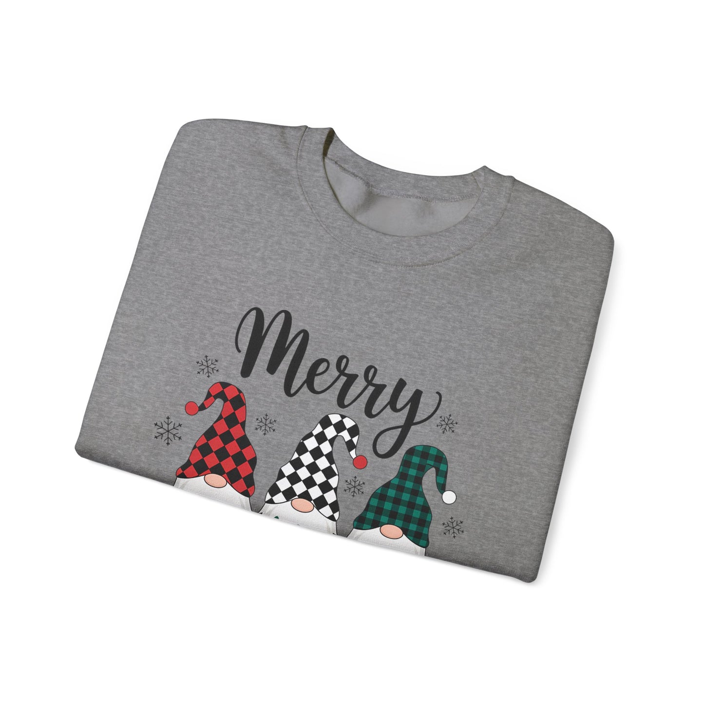 Merry Christmas Gnome Sweatshirt – Festive Holiday Vibes