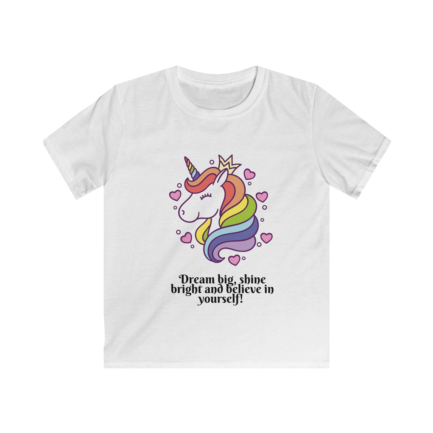 Dream Big Unicorn Kids Tee