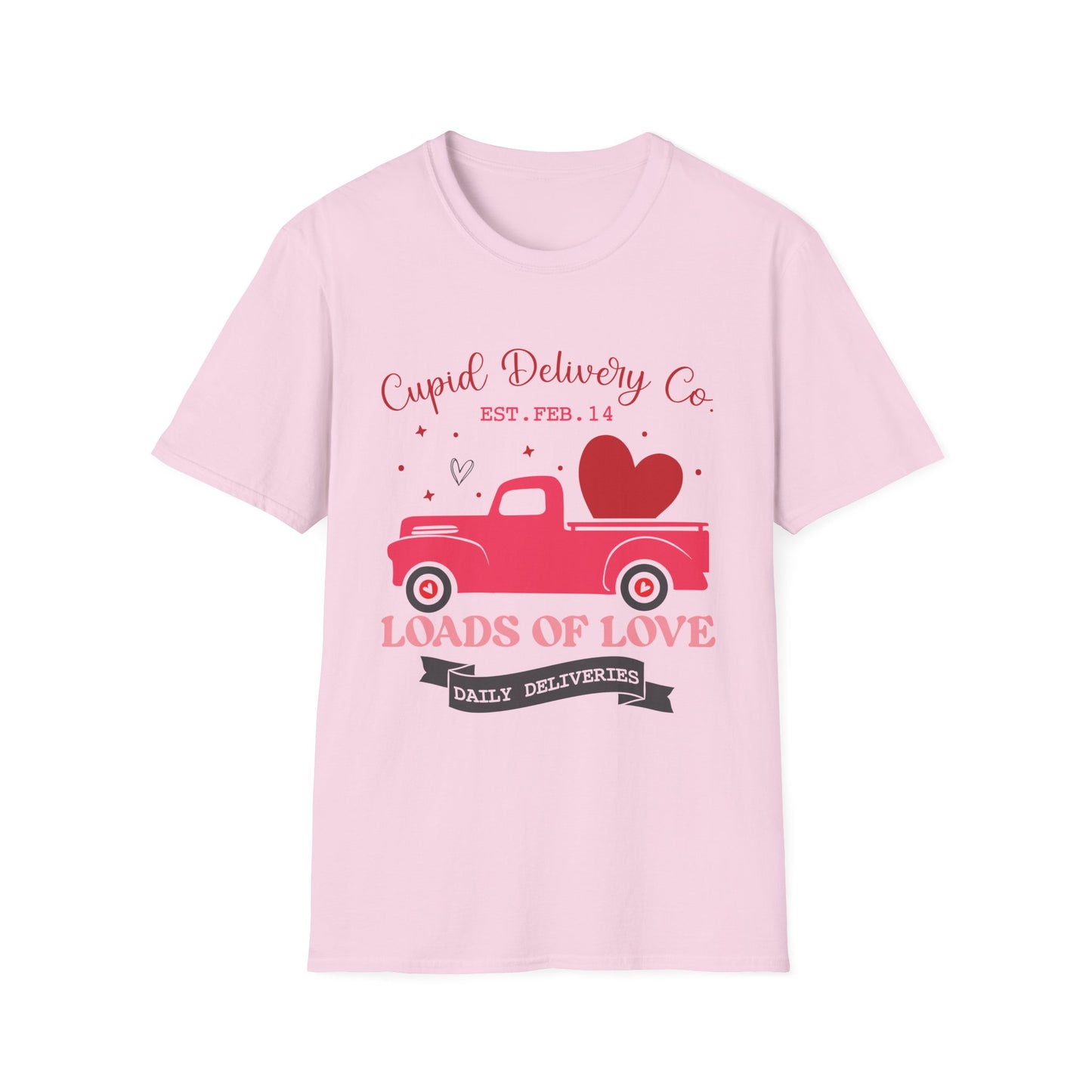 Cupid’s Delivery Service Unisex Valentine’s Day T-Shirt