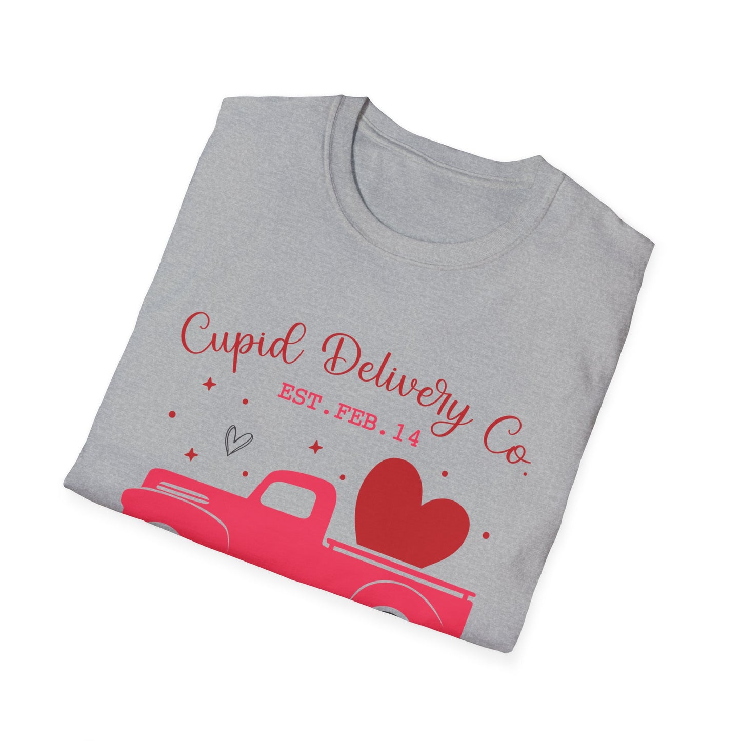 Cupid’s Delivery Service Unisex Valentine’s Day T-Shirt