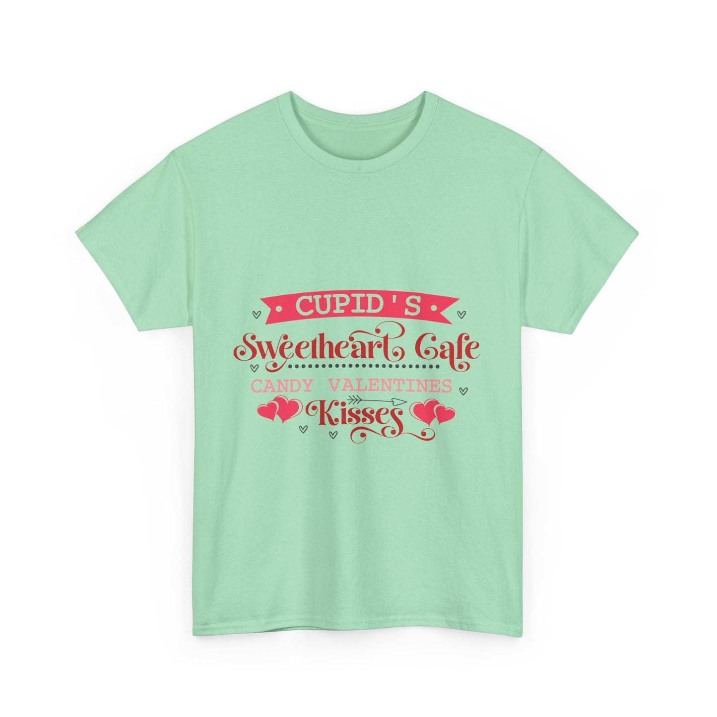 Cupid's Sweetheart Cafe Unisex Valentine's Day T-Shirt