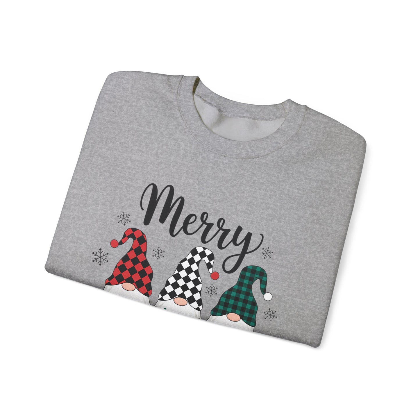 Merry Christmas Gnome Sweatshirt – Festive Holiday Vibes