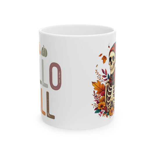 Hello Fall Ceramic Mug