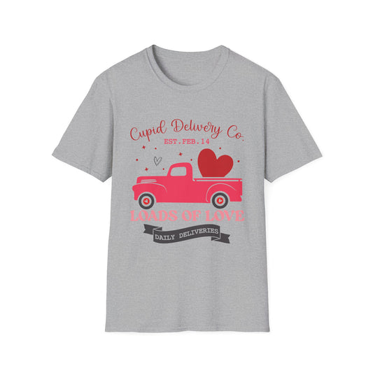 Cupid’s Delivery Service Unisex Valentine’s Day T-Shirt