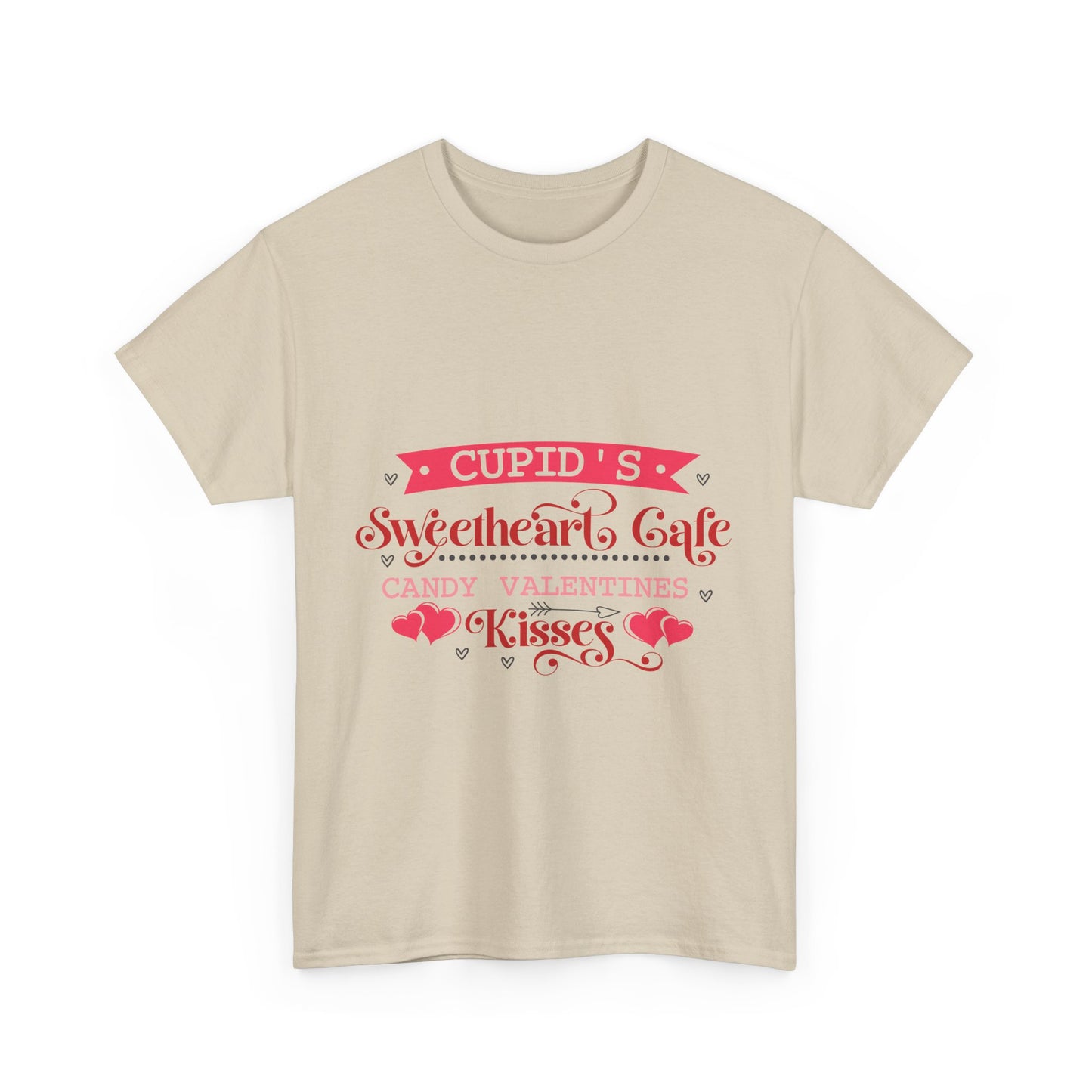 Cupid's Sweetheart Cafe Unisex Valentine's Day T-Shirt