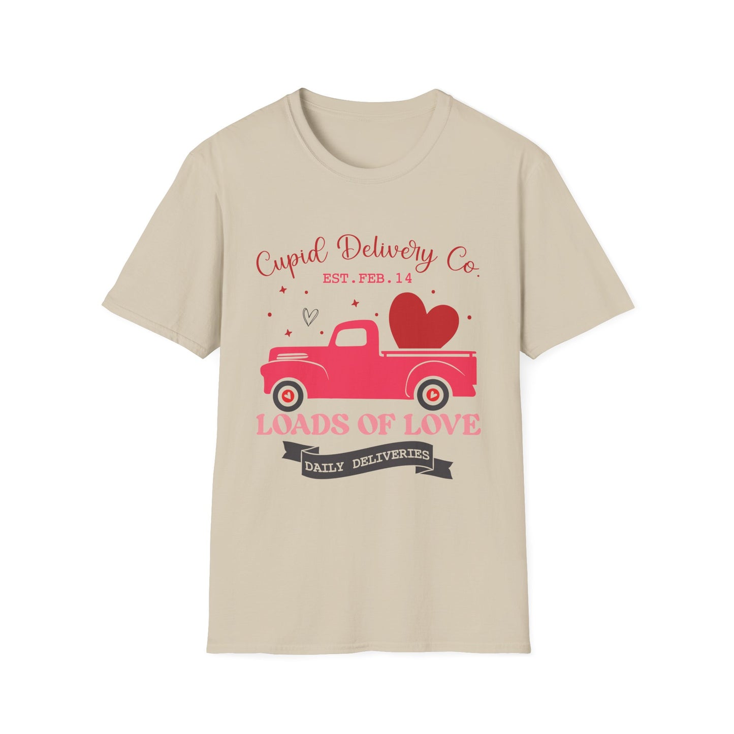 Cupid’s Delivery Service Unisex Valentine’s Day T-Shirt