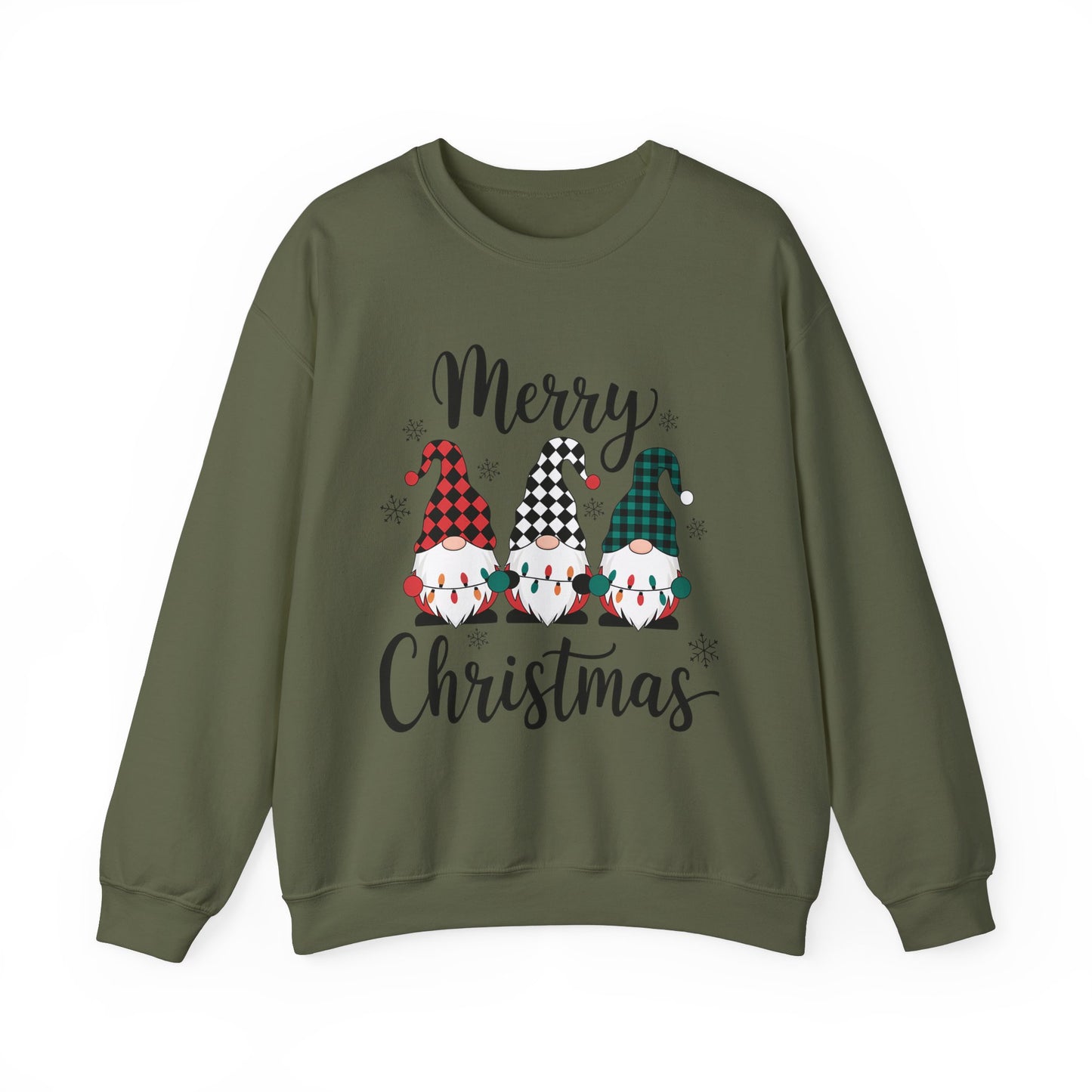 Merry Christmas Gnome Sweatshirt – Festive Holiday Vibes