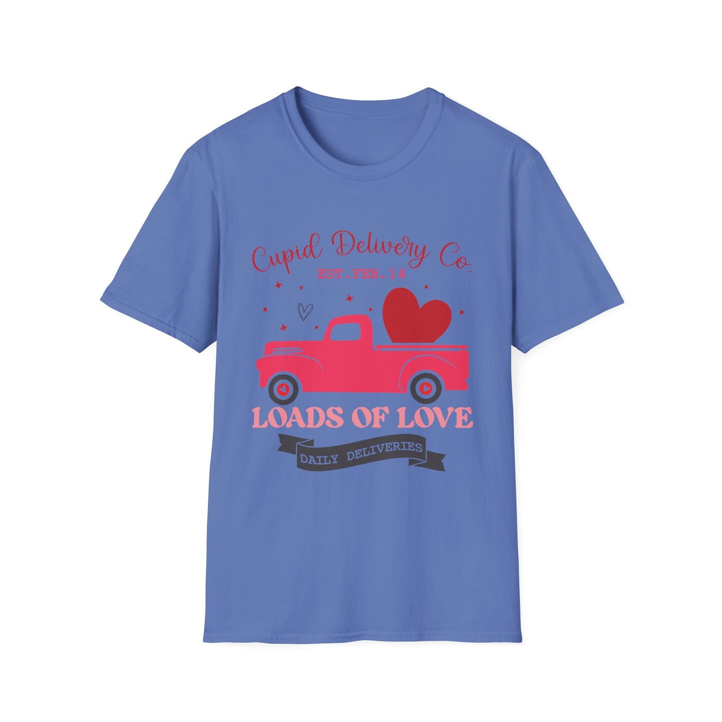 Cupid’s Delivery Service Unisex Valentine’s Day T-Shirt