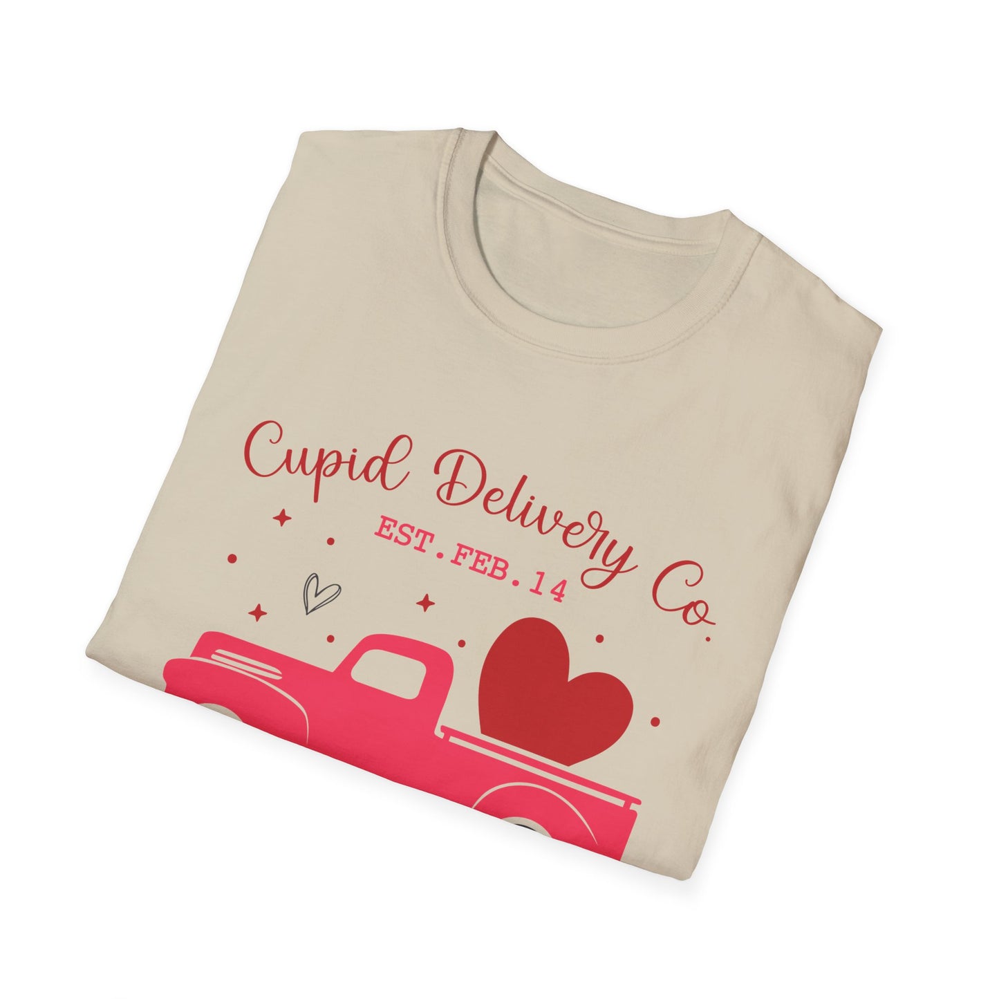 Cupid’s Delivery Service Unisex Valentine’s Day T-Shirt