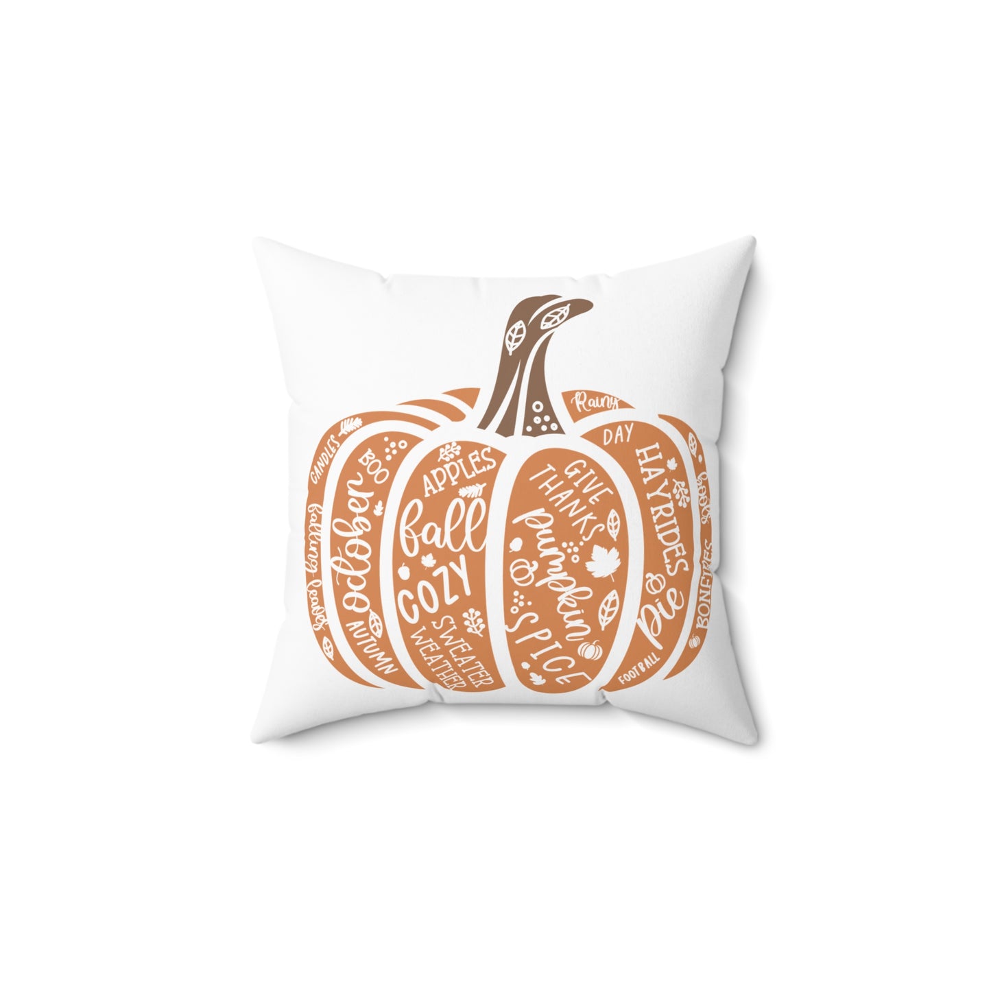 Fall Vibes Spun Polyester Square Pillow 🍁