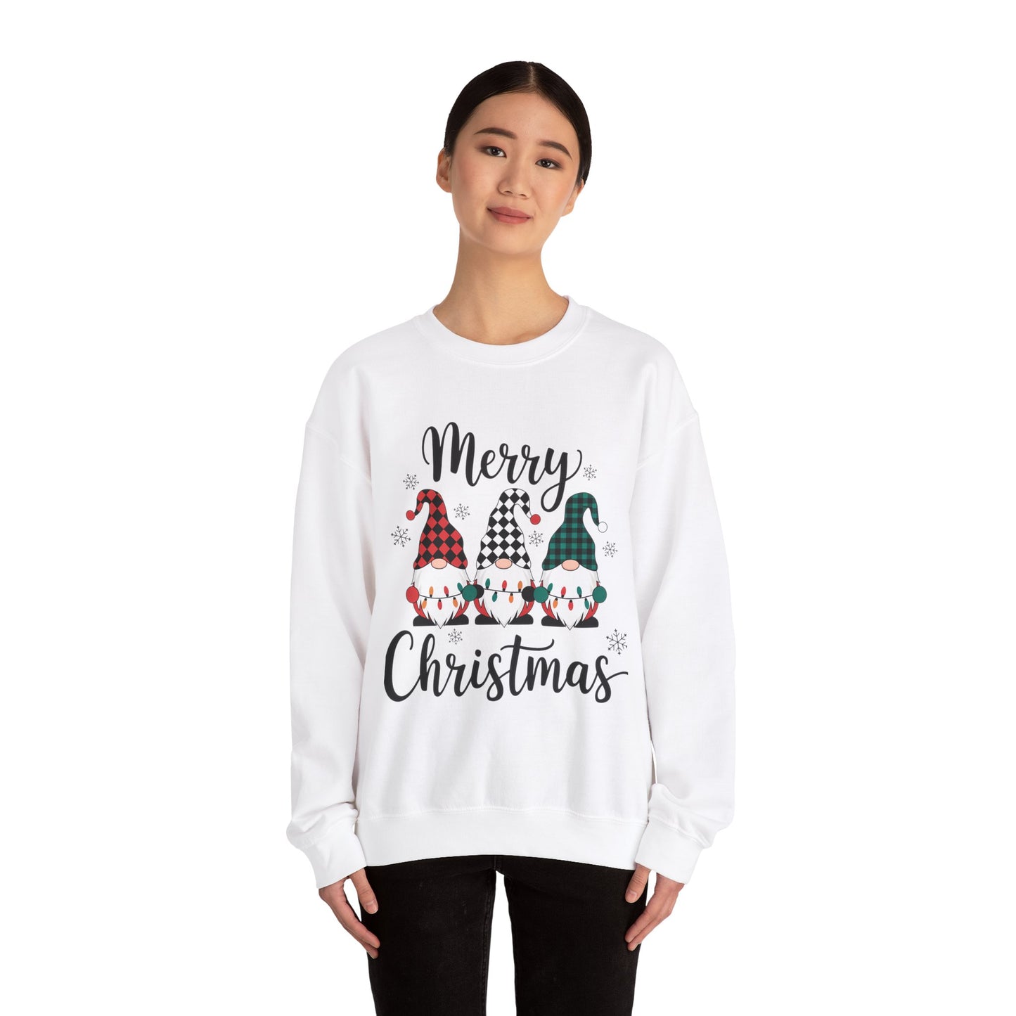 Merry Christmas Gnome Sweatshirt – Festive Holiday Vibes