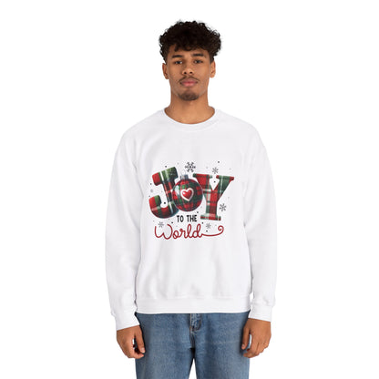 Joy to the World Christmas Crewneck Sweatshirt