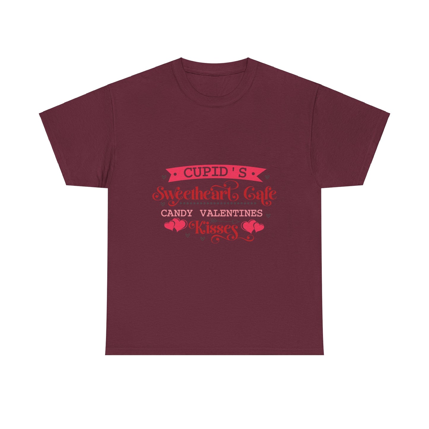 Cupid's Sweetheart Cafe Unisex Valentine's Day T-Shirt