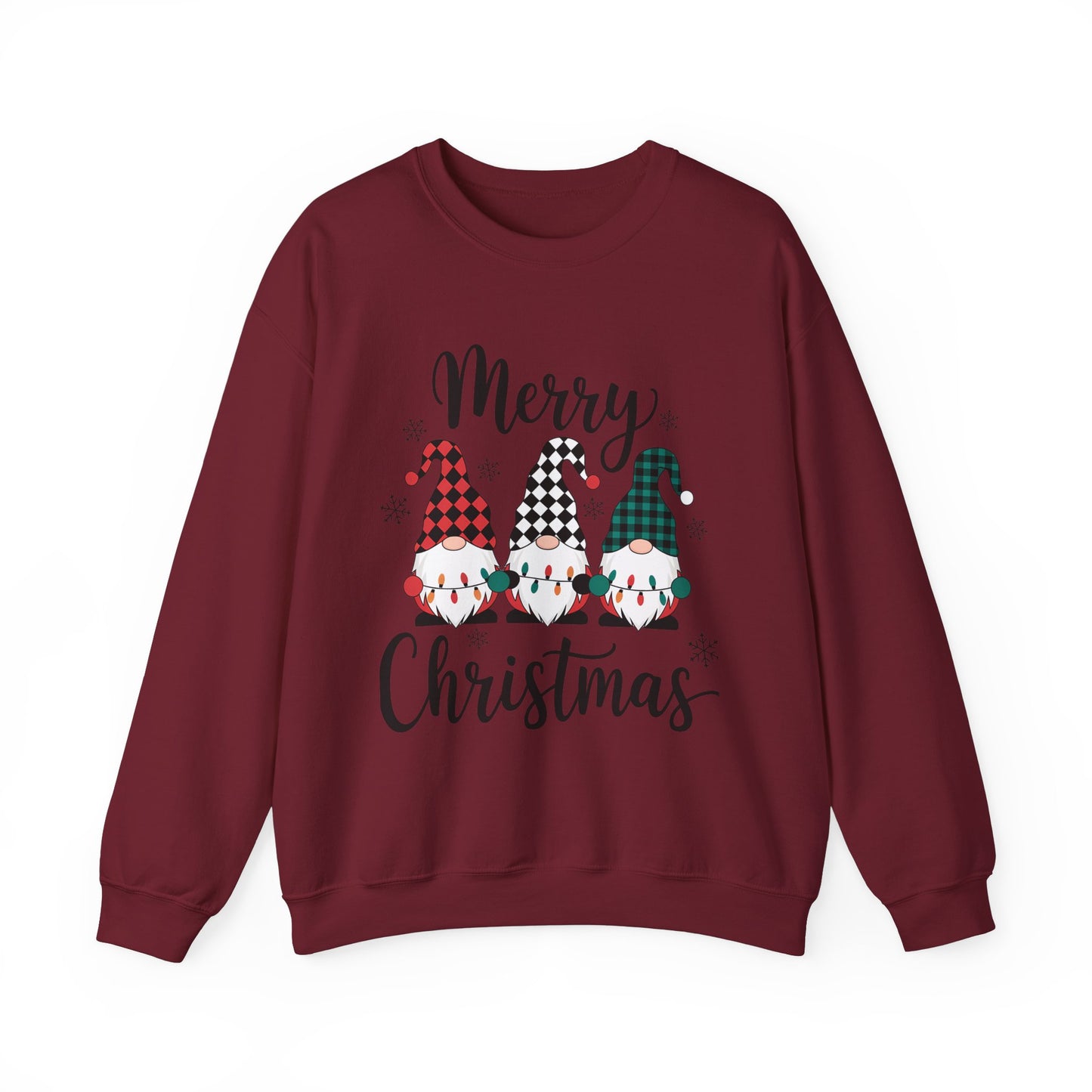 Merry Christmas Gnome Sweatshirt – Festive Holiday Vibes