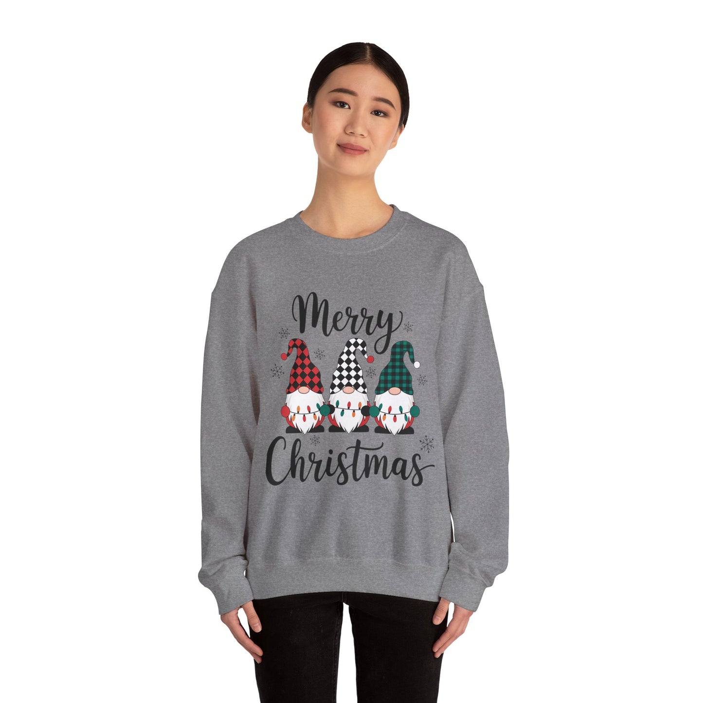 Merry Christmas Gnome Sweatshirt – Festive Holiday Vibes