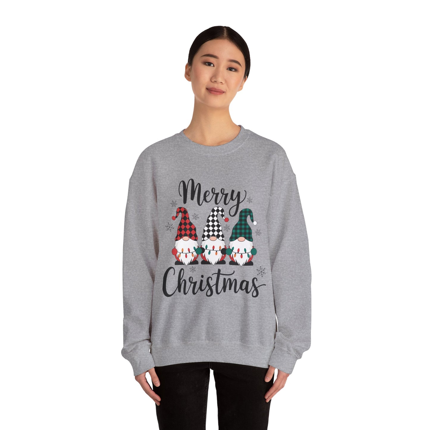 Merry Christmas Gnome Sweatshirt – Festive Holiday Vibes