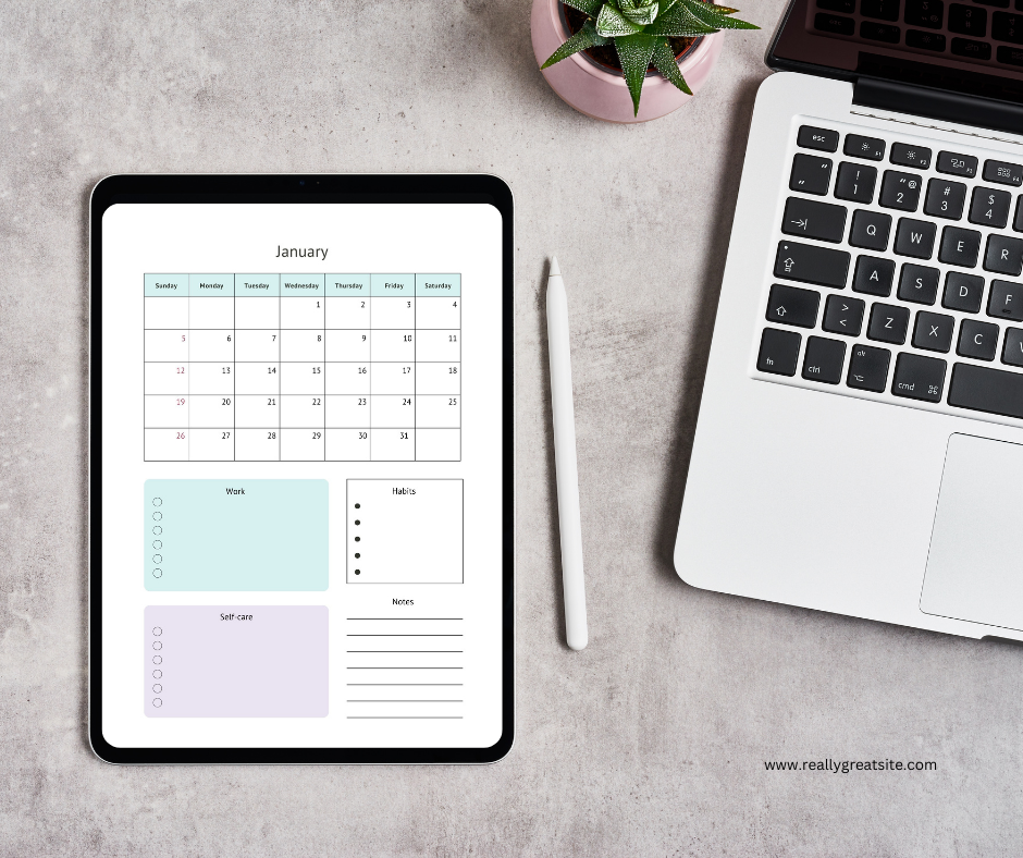 📝 Organize Your Life with Our Digital Printable Planner! 🗓️